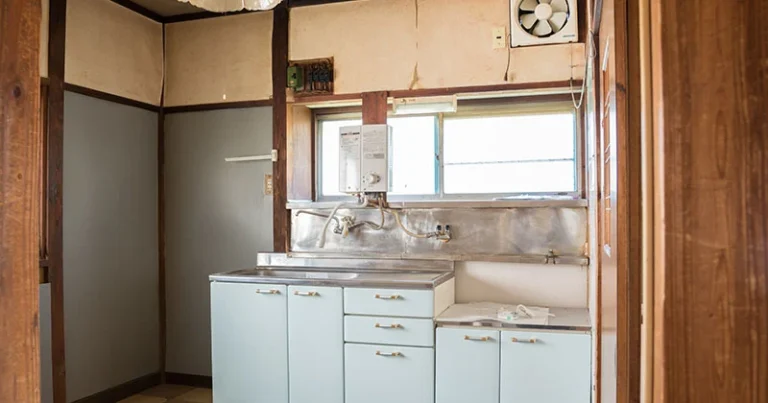 水廻り工事サンプル-台所工事 施工前